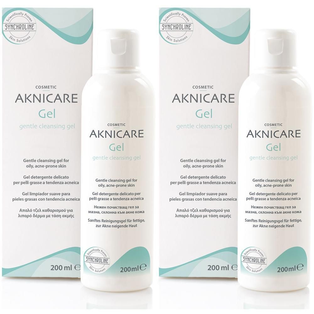Synchroline Aknicare cleansing gel 2x 2x200 ml Gel