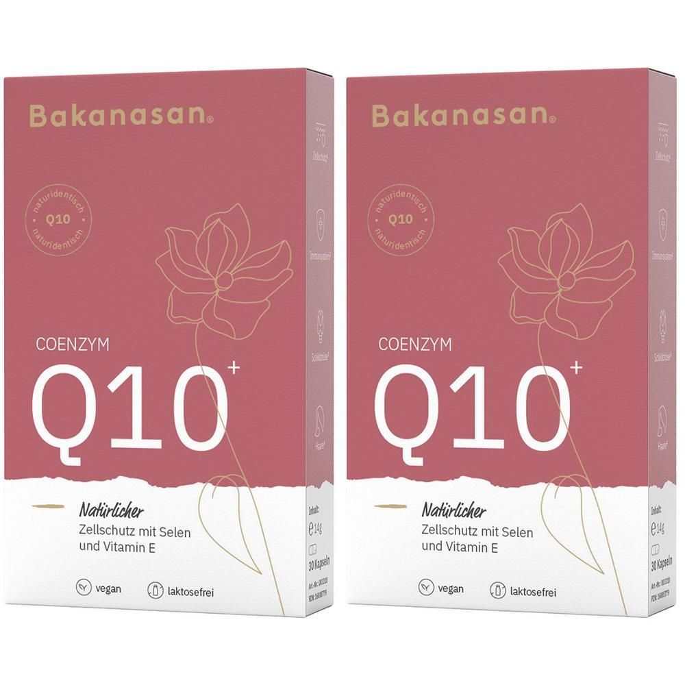 Bakanasan Coenzym Q10 Plus Kapseln 2x 2x30 St