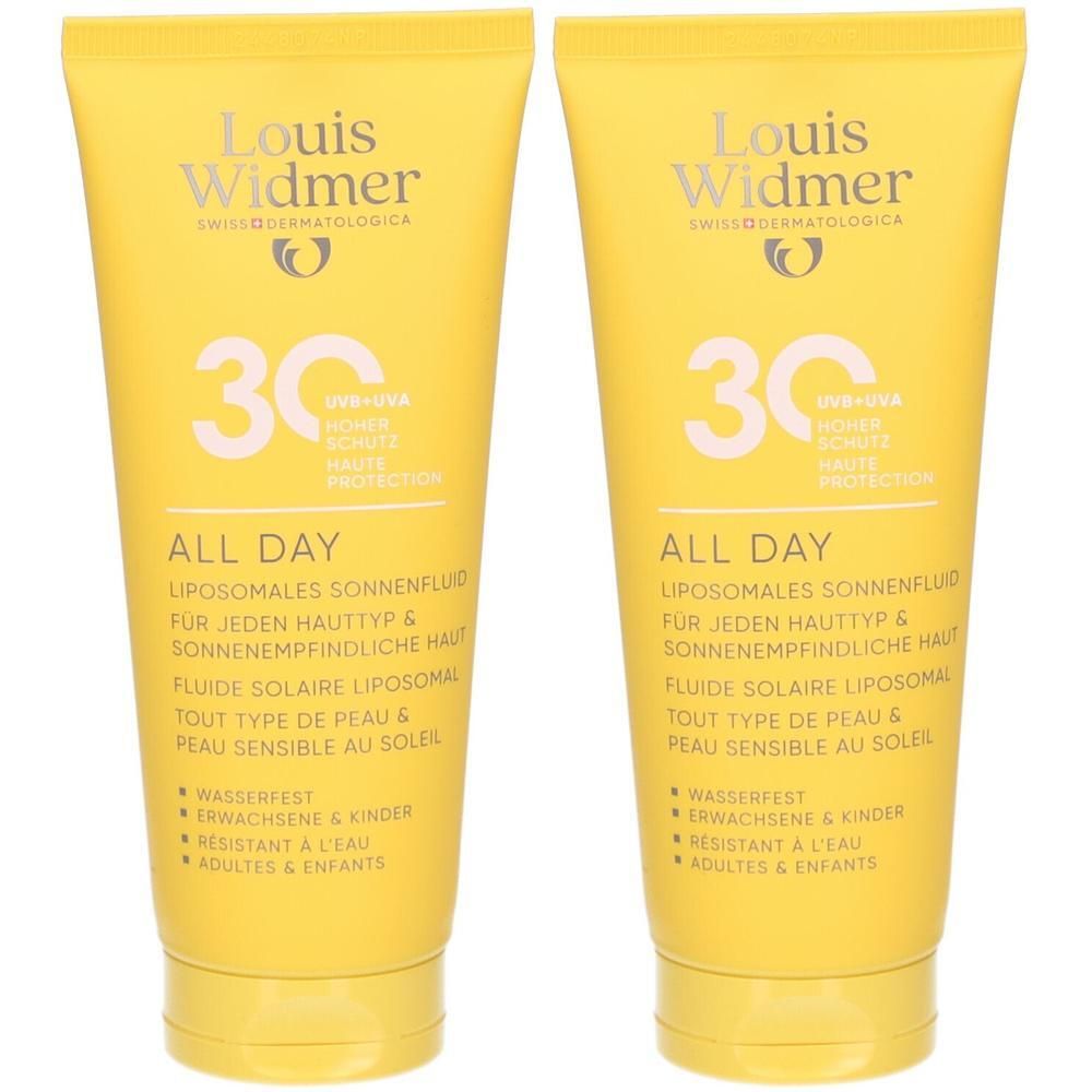 Widmer Sun All Day UV 30 o.P. 2x 2x100 ml Emulsion