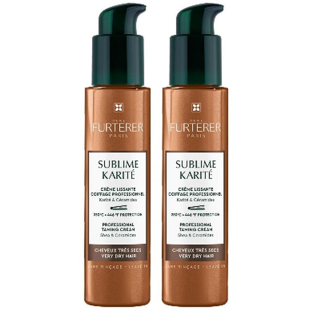 Furterer Sublime Karite glättende Creme f.Styling 2x 2x100 ml Tagescreme