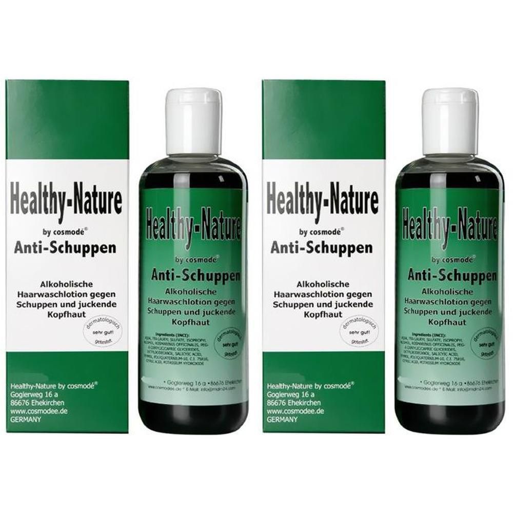 Healthy Nature Anti-Schuppen Lösung 2x 2x200 ml