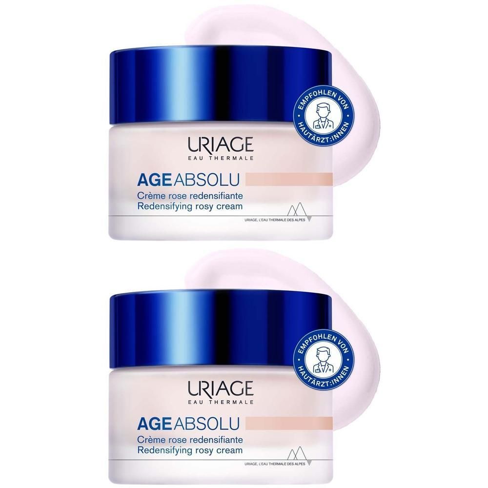 Uriage Age Absolu straffende Rose Creme 2x 2x50 ml