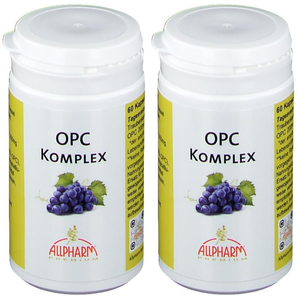 OPC Traubenkernextrakt Kapseln 2x 2x60 St