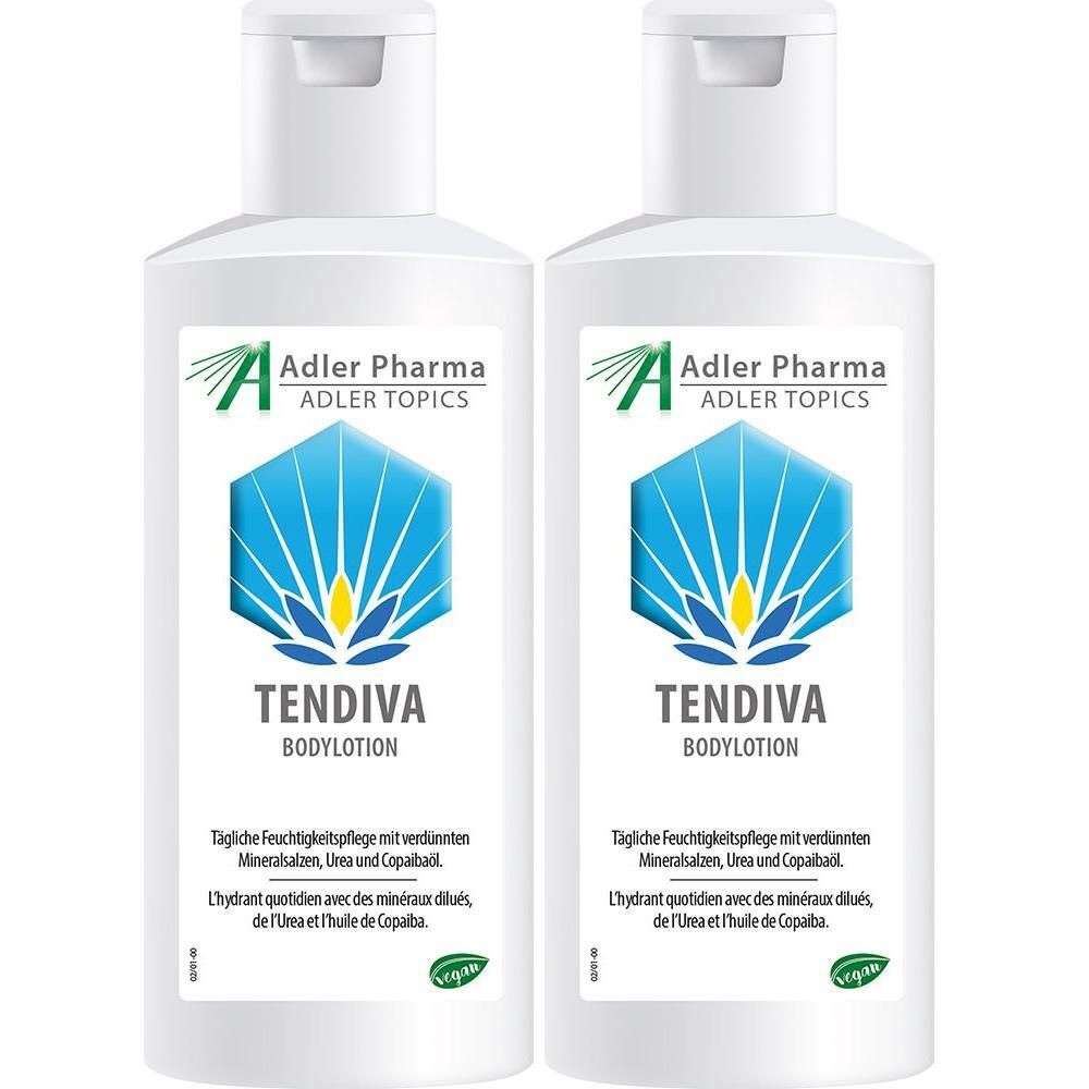 Mineralstoff Körperlotion Tendiva 2x 2x200 ml Lotion