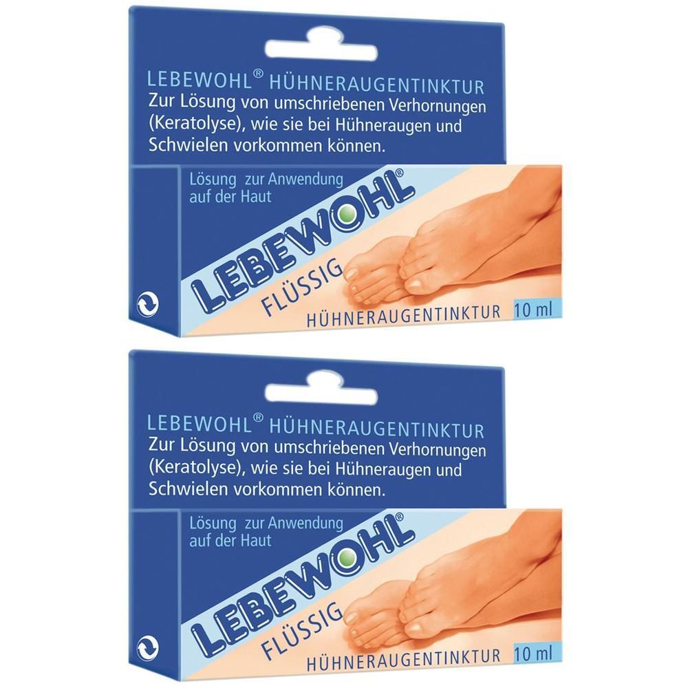 Lebewohl flüssig 2x 2x10 ml Lösung