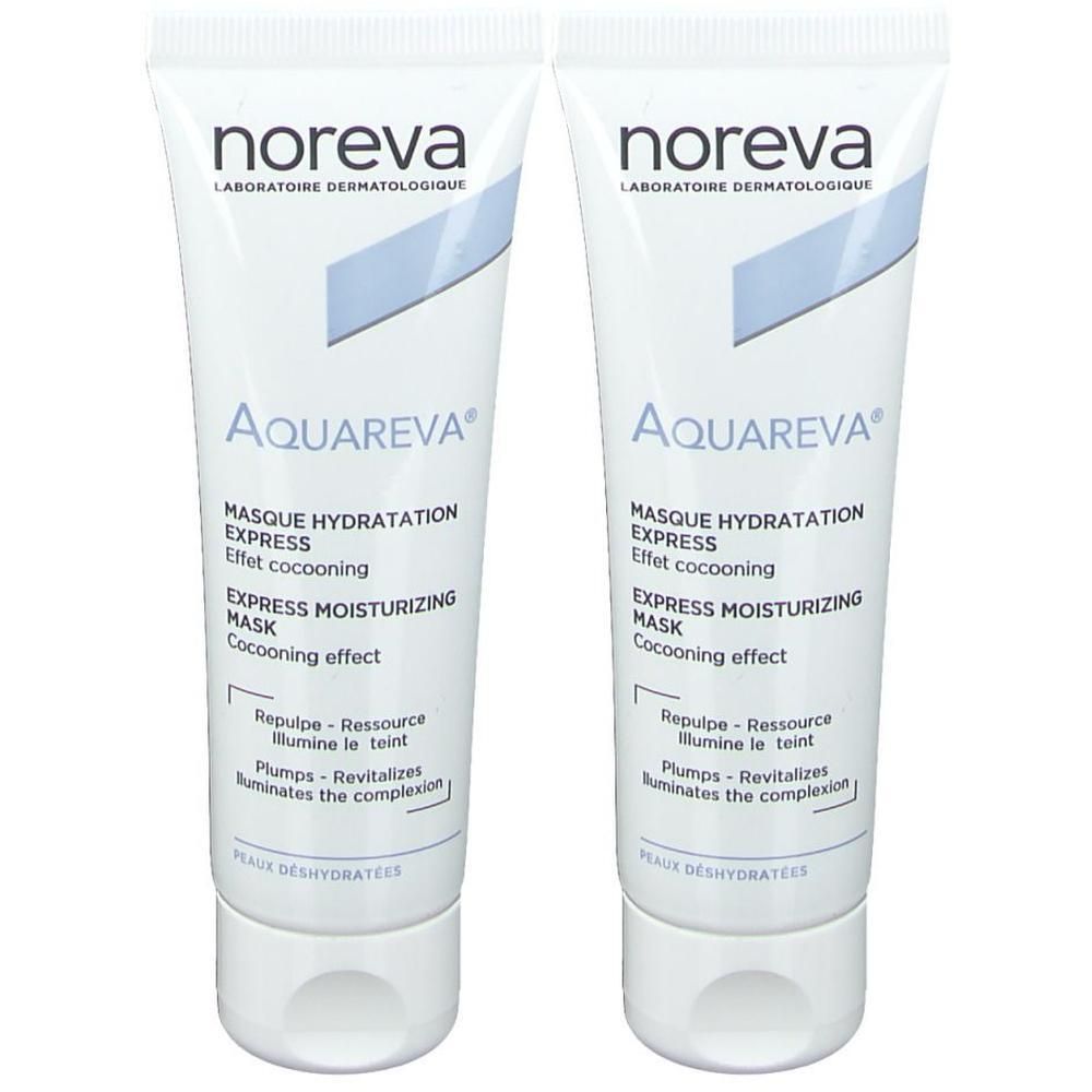 Noreva Aquareva Feuchtigkeitsmaske 2x 2x50 ml Gesichtsmaske