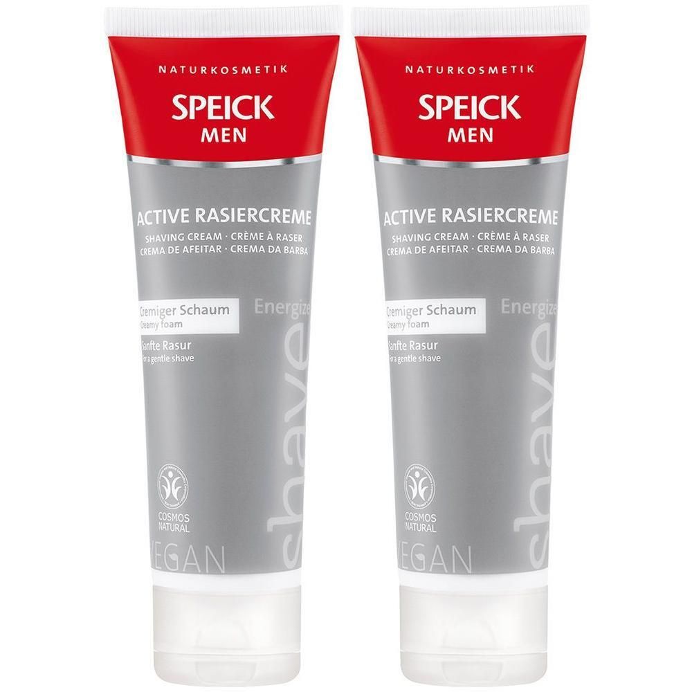Speick Men Active Rasiercreme 2x 2x75 ml Creme