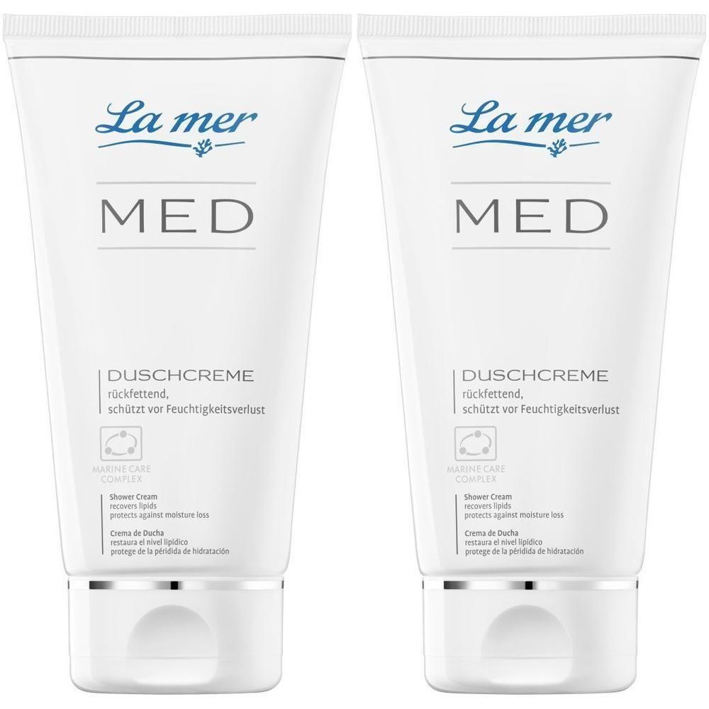 LA MER MED Duschcreme o.Parfum 2x 2x150 ml Duschgel