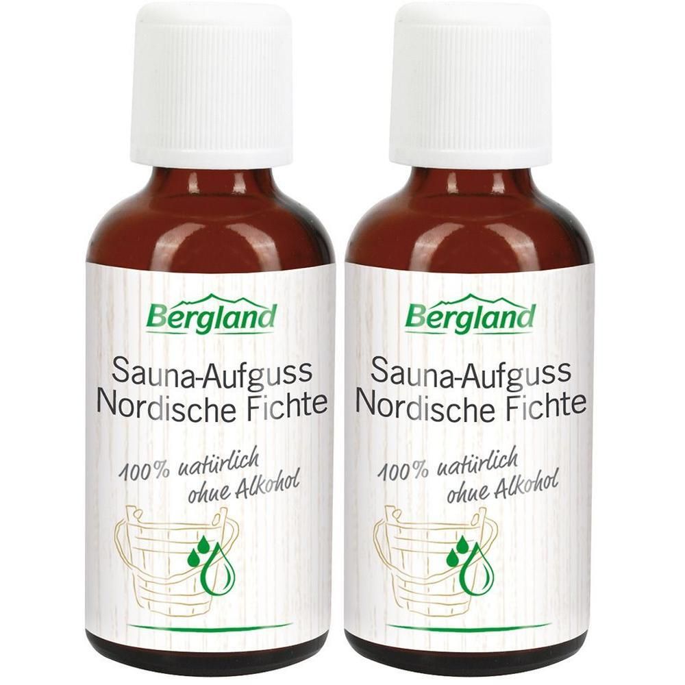 Sauna Aufguss Konzentrat nordische Fichte 2x 2x50 ml