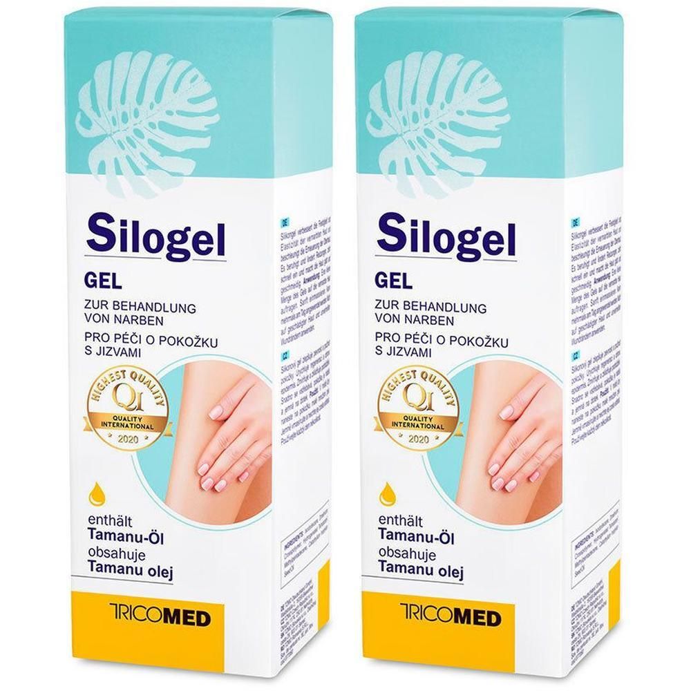 Silogel Narbenpflege Tube 2x 2x50 ml
