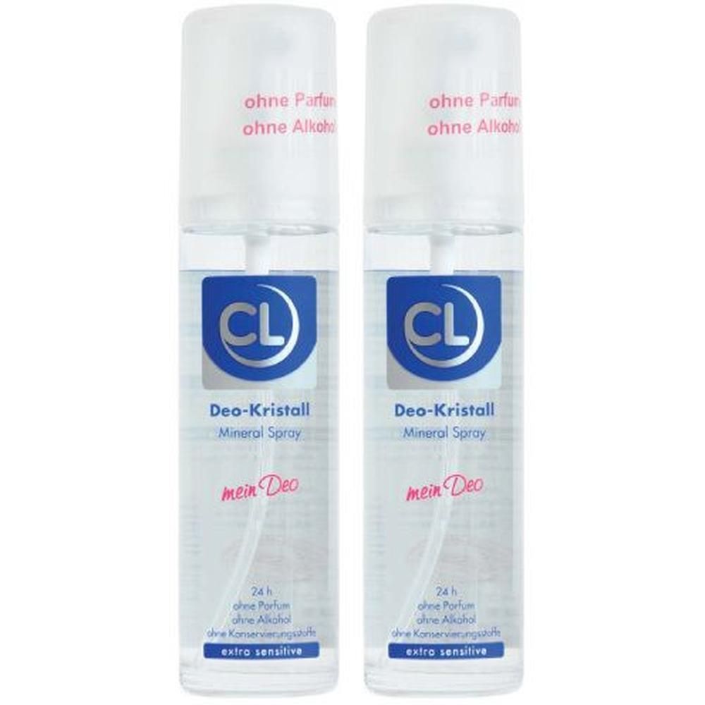 DEO Kristall Mineral Spray 2x 2x75 ml
