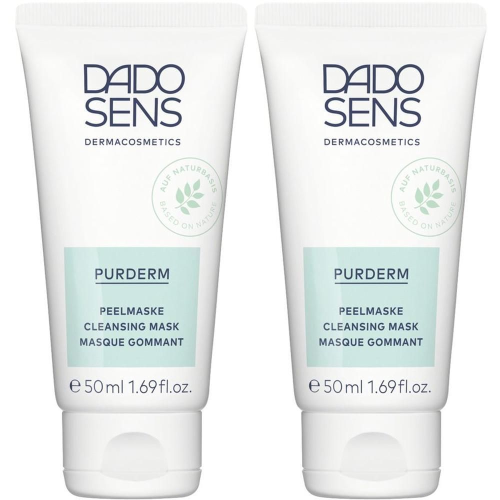 Dado PurDerm Peelmaske 2x 2x50 ml Gesichtsmaske