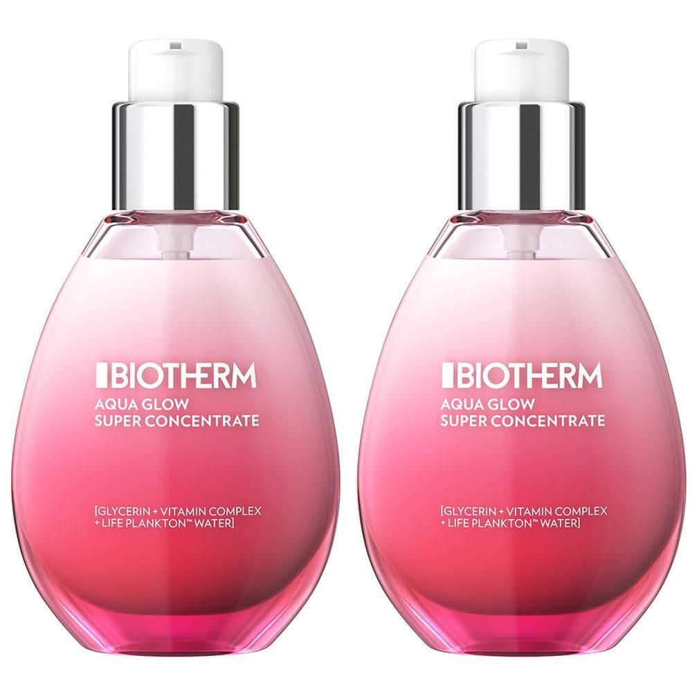 Biotherm Aqua Glow Super Conc.Tagespflege 2x 2x50 ml Flüssigkeit