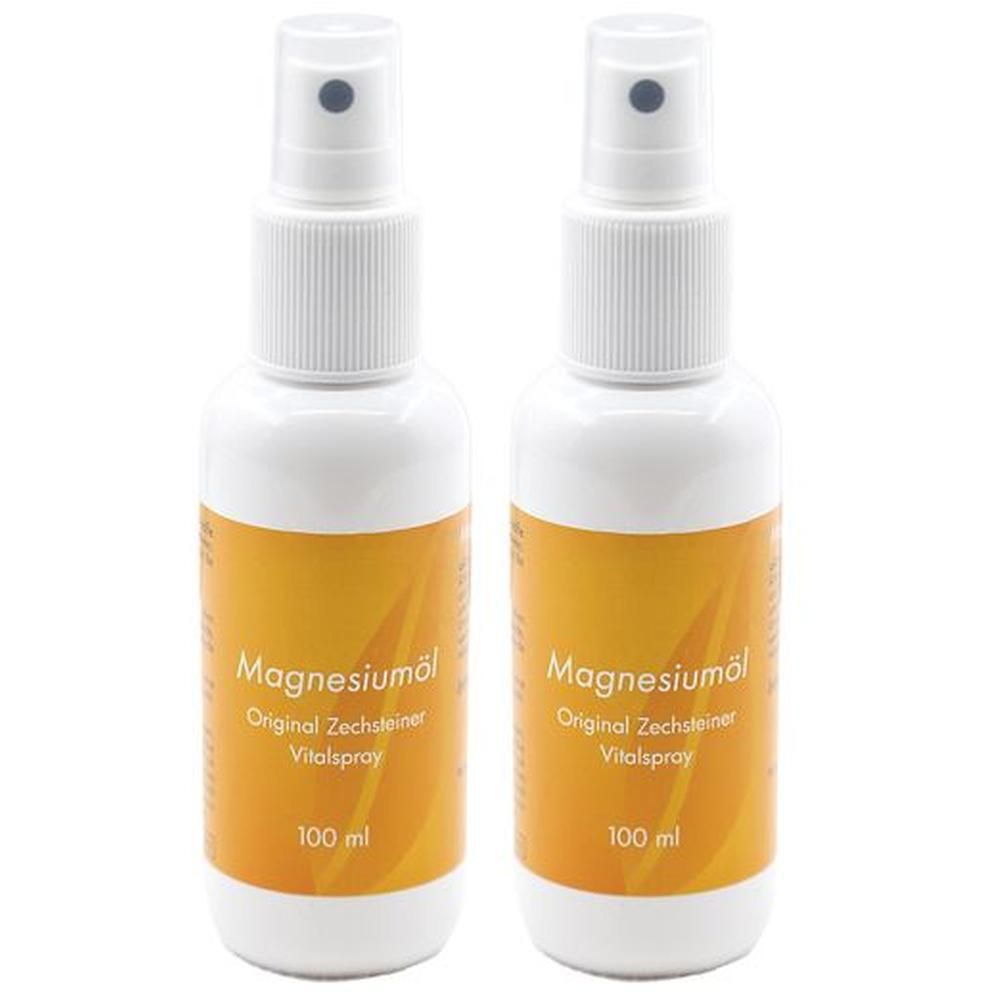 Magnesiumöl Original Zechsteiner Vitalspray 2x 2x100 ml Spray