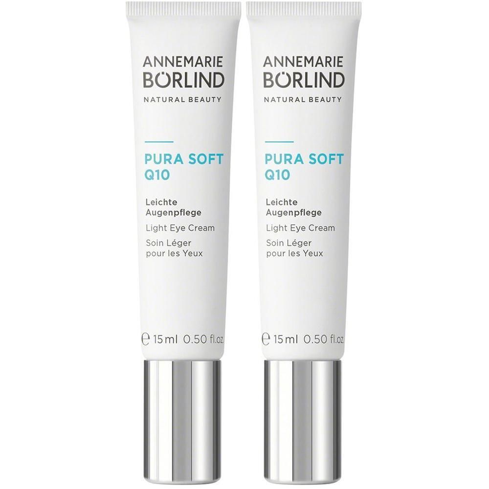 Börlind Pura Soft Q10 leichte Augenfplege 2x 2x15 ml Augencreme