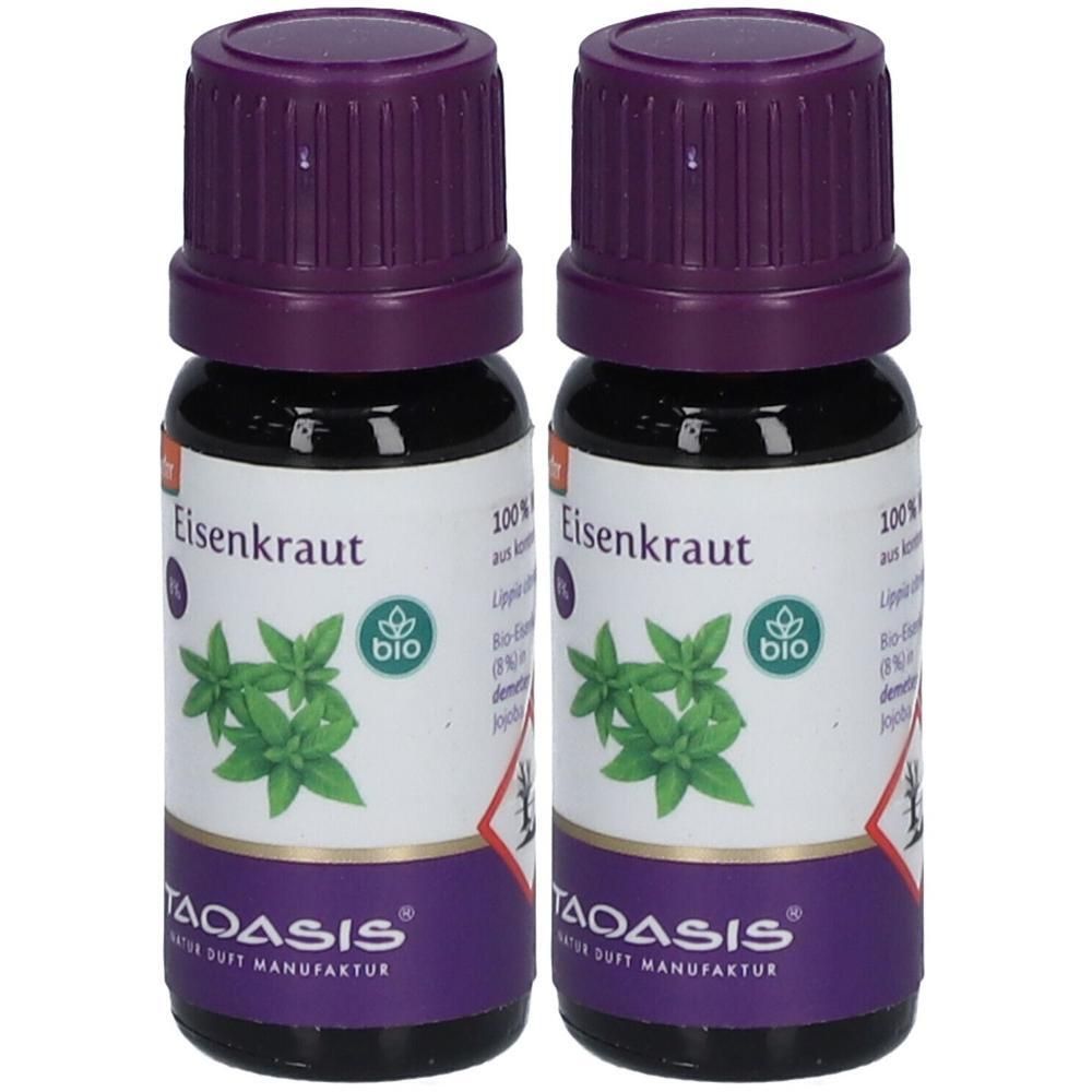 Eisenkraut ÖL Bio 8% in Jojoba 2x 2x10 ml Ätherisches Öl