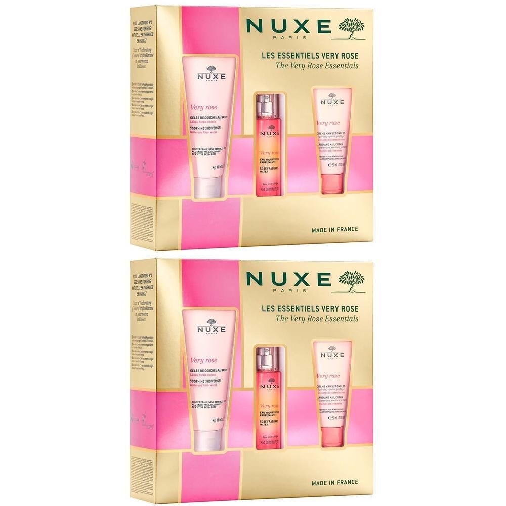 Nuxe Geschenkset 2024 Huile Prodigieuse Florale 2x 2x1 St Kombipackung