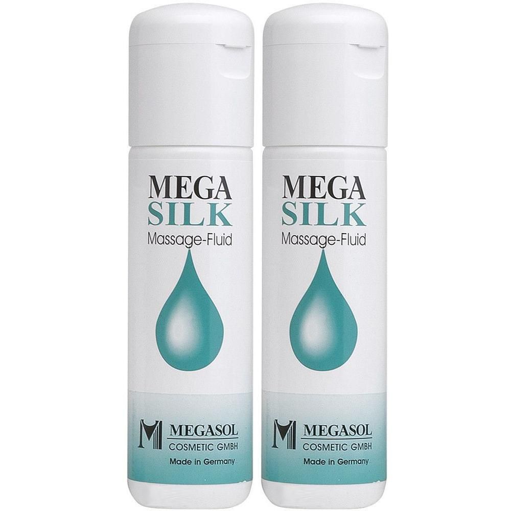 Mega Silk Massage-Fluid 2x 2x100 ml Konzentrat