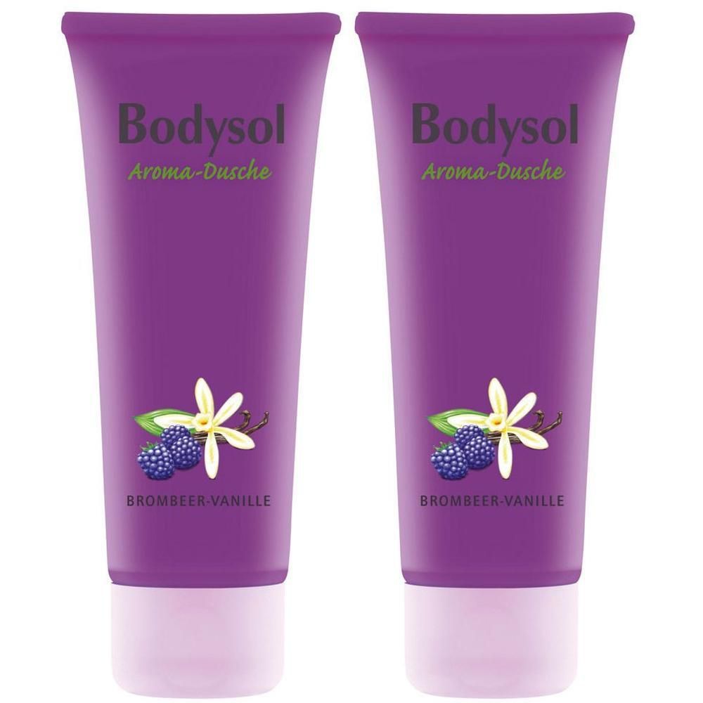Bodysol Aroma Duschgel Brombeer Vanille 2x 2x100 ml