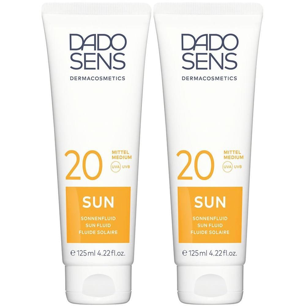 Dado Sonnenfluid SPF 20 2x 2x125 ml Gel