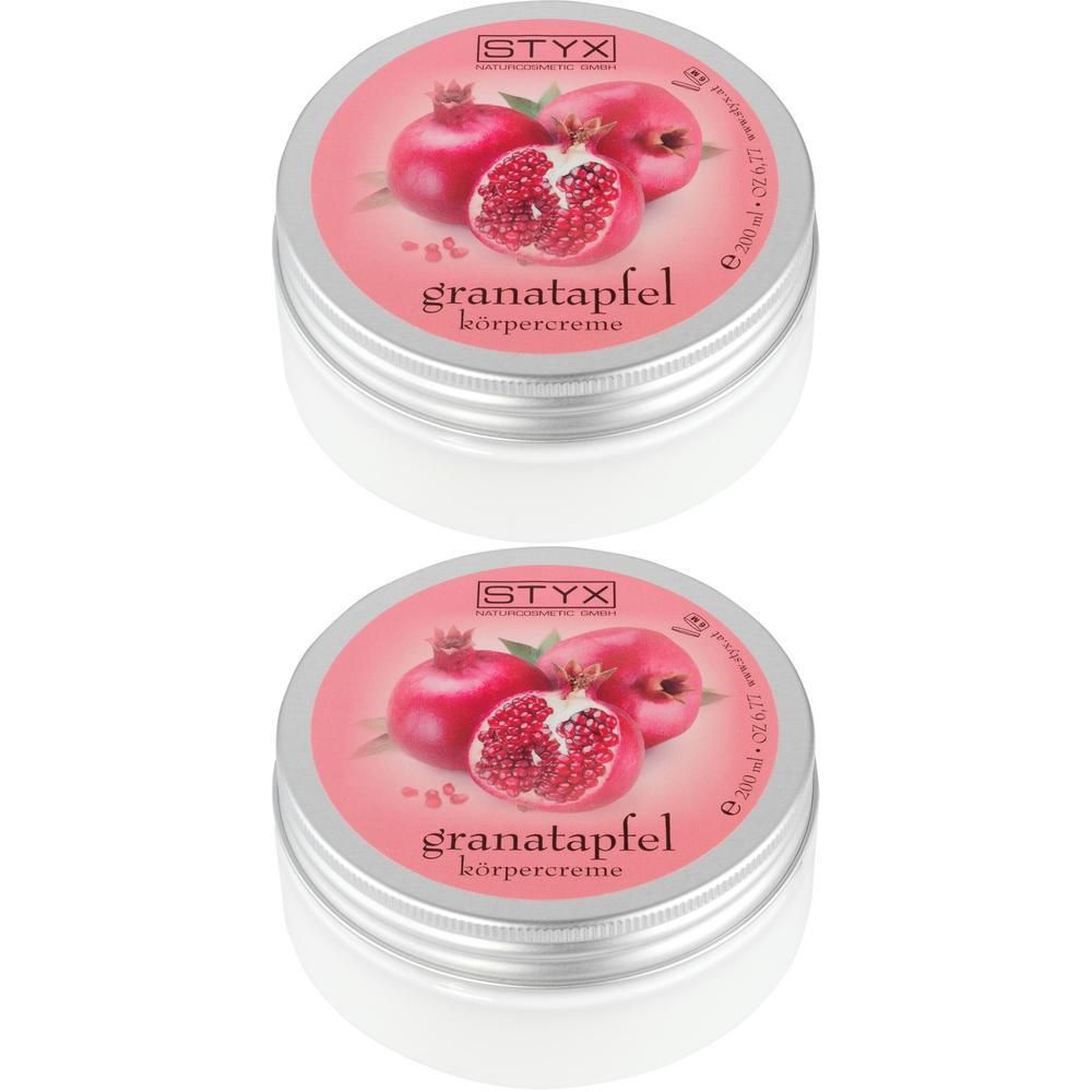 Granatapfel Körpercreme 2x 2x200 ml Körperpflege