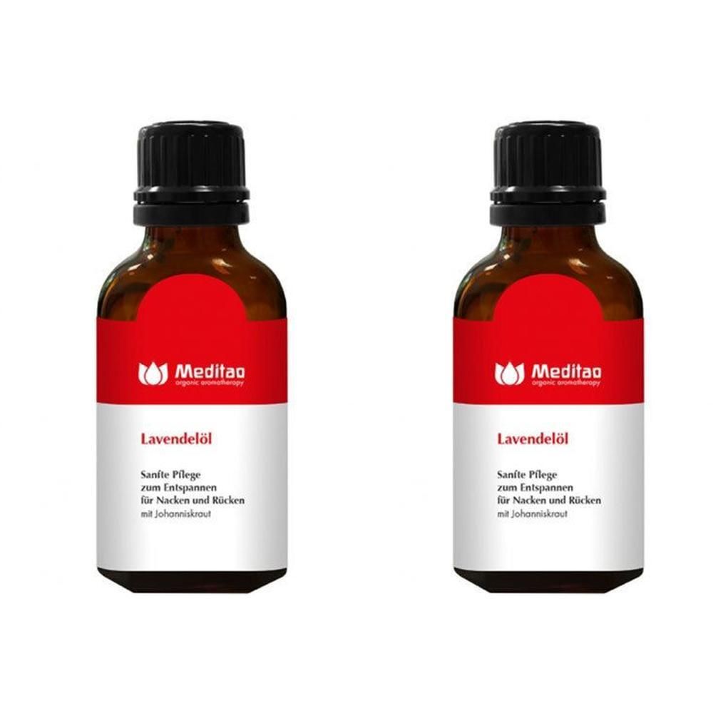 Meditao Lavendelöl 2x 2x50 ml Öl