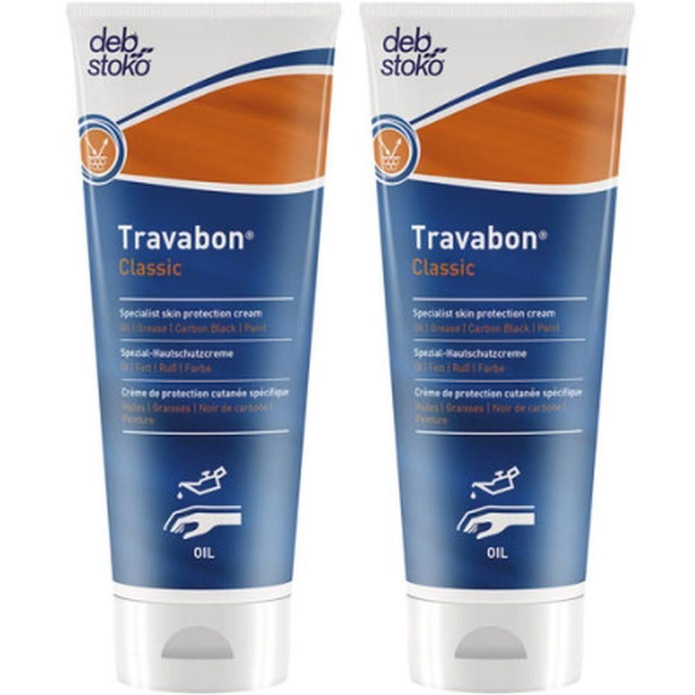 Travabon Hautschutzcreme 2x 2x100 ml Creme