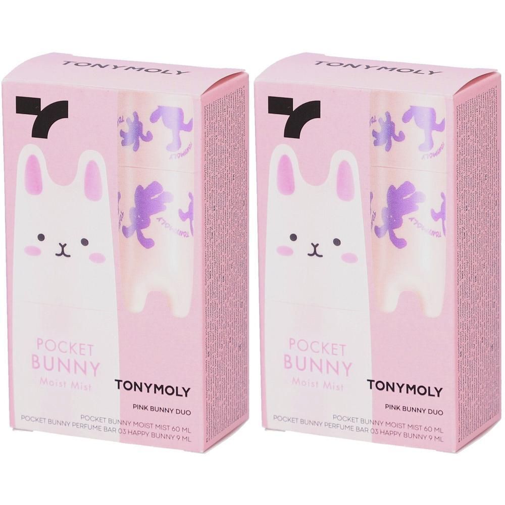 Tonymoly Pink Bunny Duo 2x 2x1 St