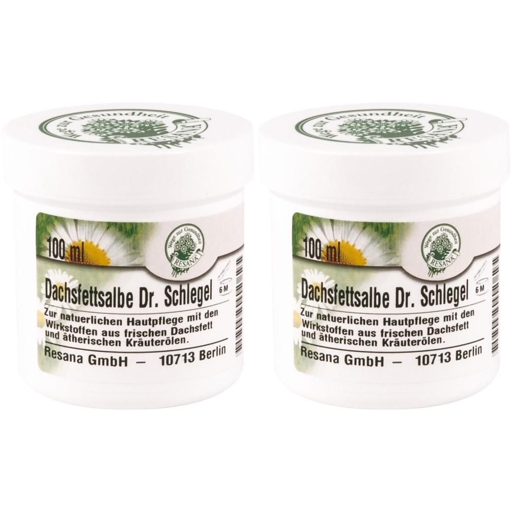 Dachsfett Dr.Schlegel 2x 2x100 ml Körperpflege