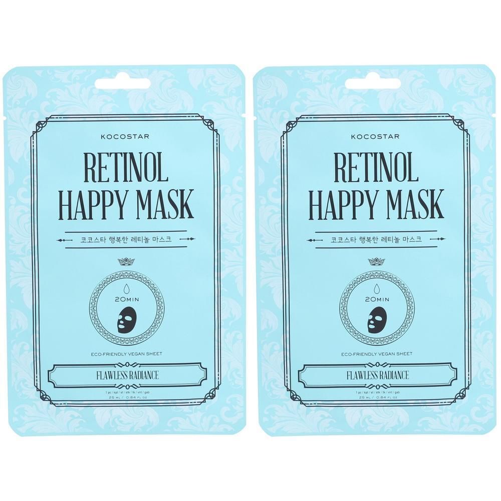 Kocostar Retinol Happy Mask 2x 2x1 St