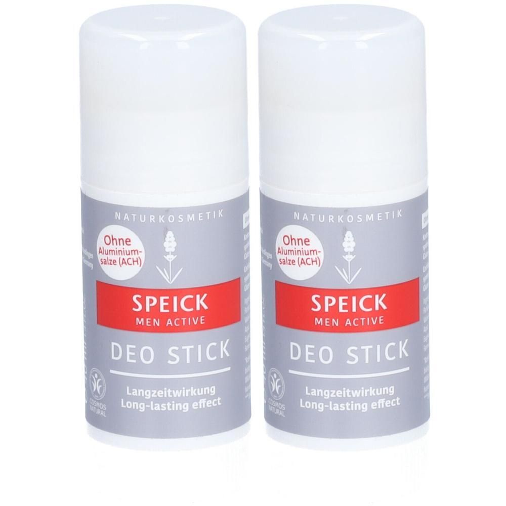 Speick Men Active Deo Stick rund 2x 2x40 ml Körperpflege