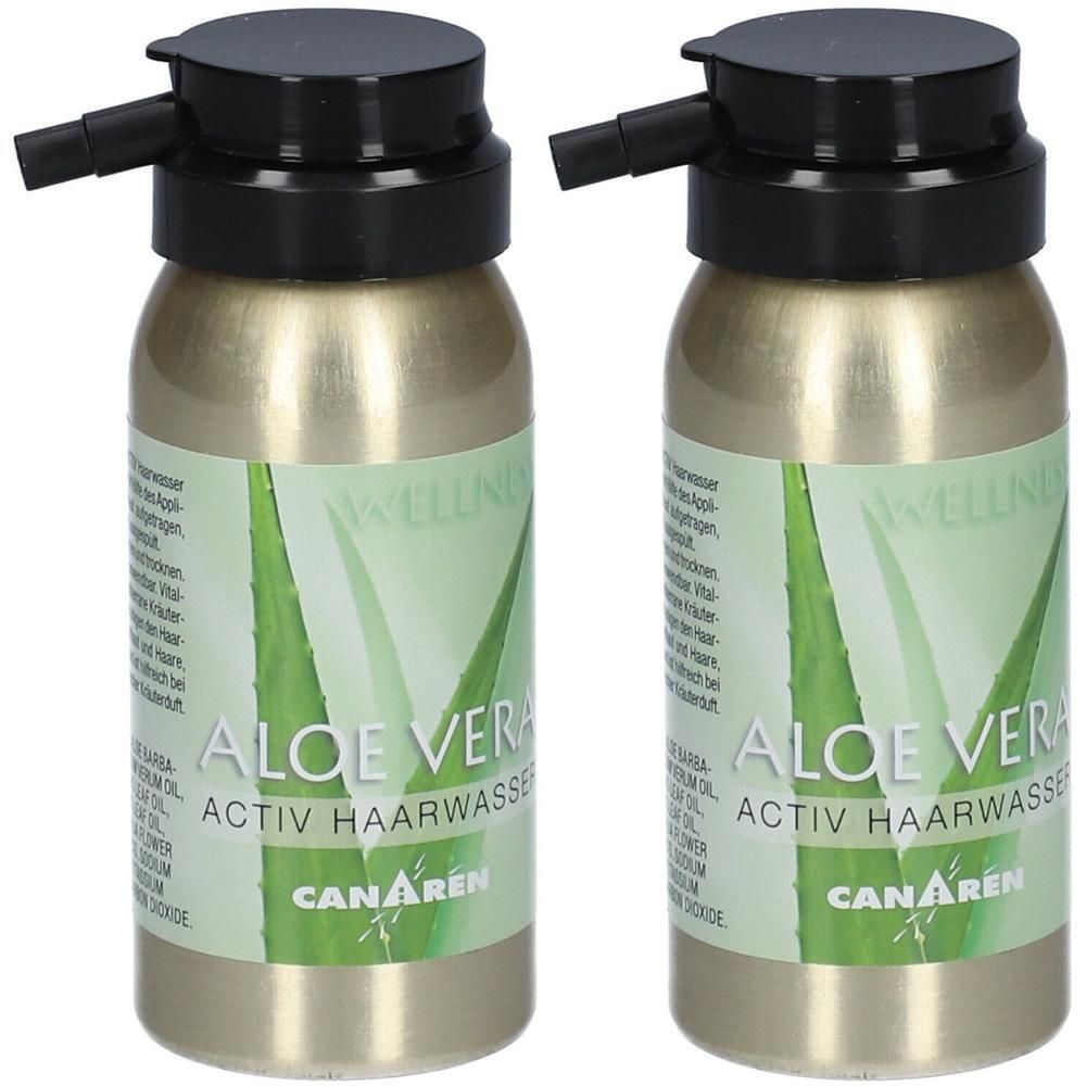 Aloe Vera Aktiv Haarwasser 2x 2x50 ml Lösung
