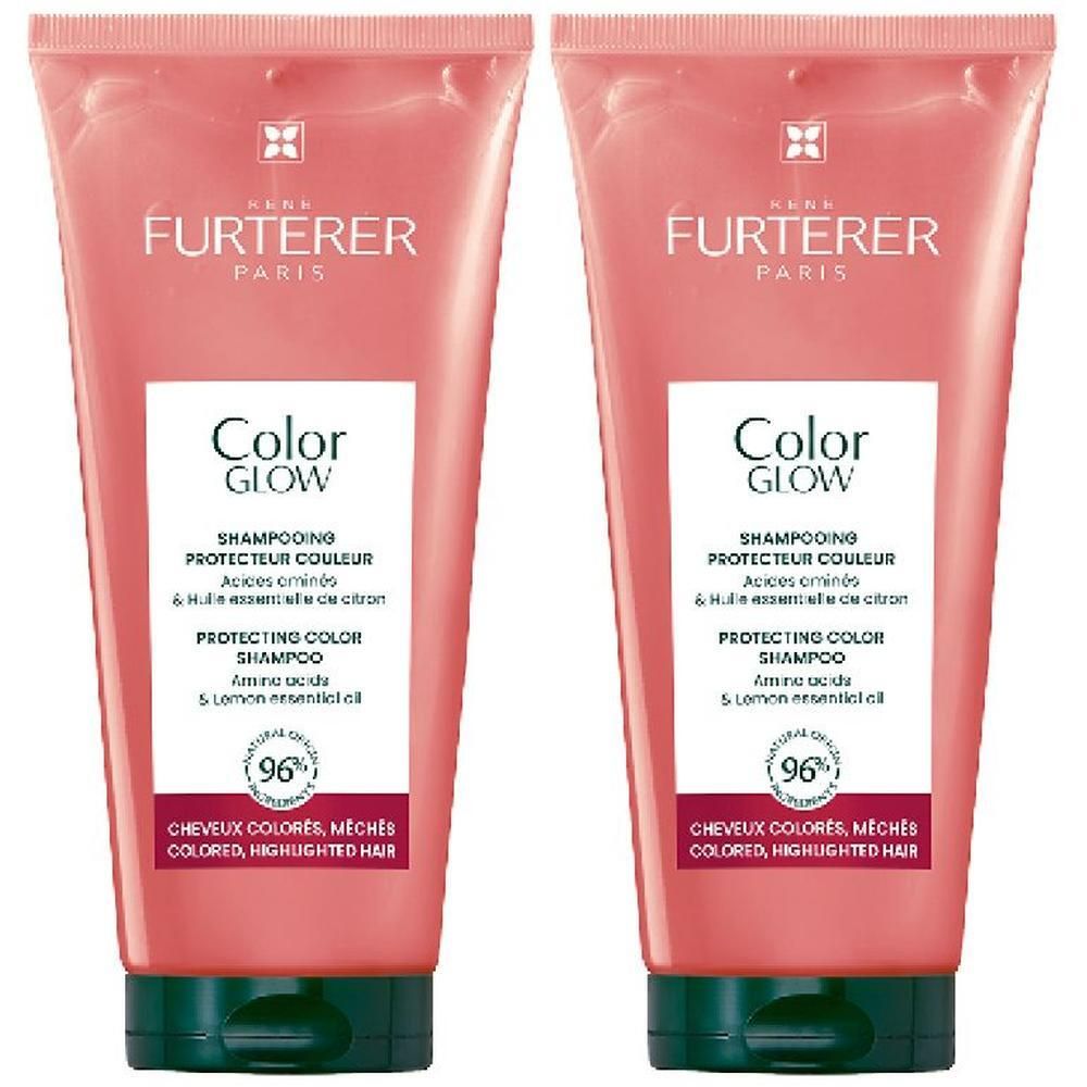 Furterer Color Glow Farbschutz-Shampoo 2x 2x200 ml Shampoo