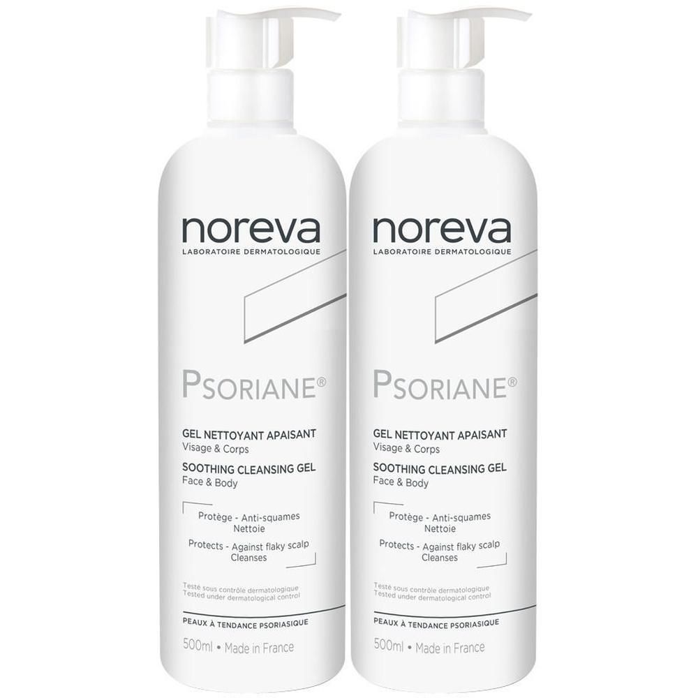 Noreva Psoriane Reinigungsgel 2x 2x500 ml Gel