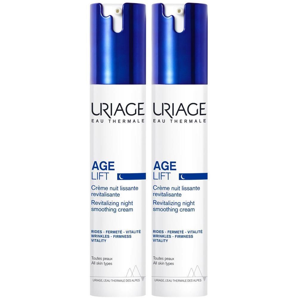 Uriage Age Lift revitalisier.glättende Nachtcreme 2x 2x40 ml
