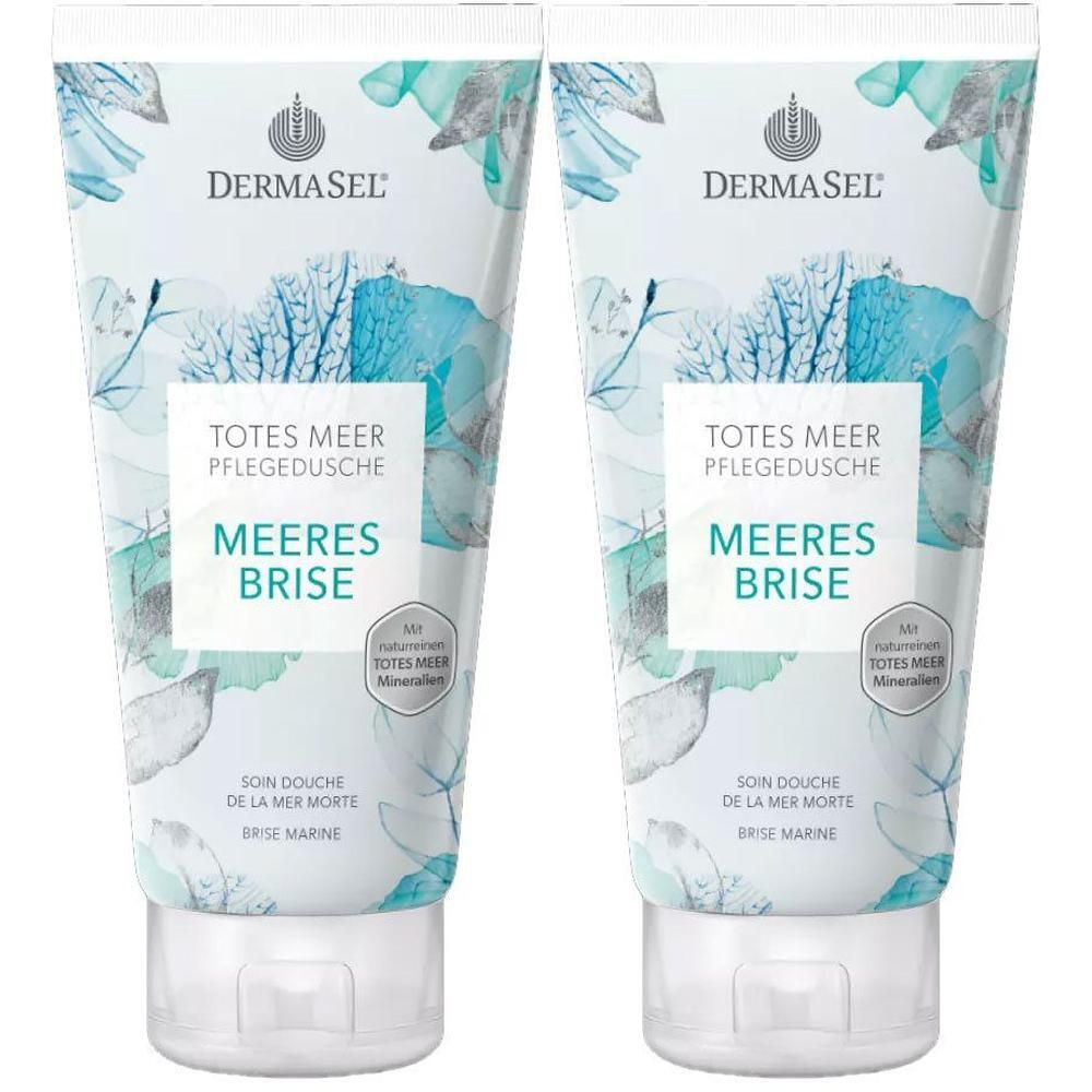 Dermasel Totes Meer Pflegedusche Meeresbrise 2x 2x200 ml Duschgel