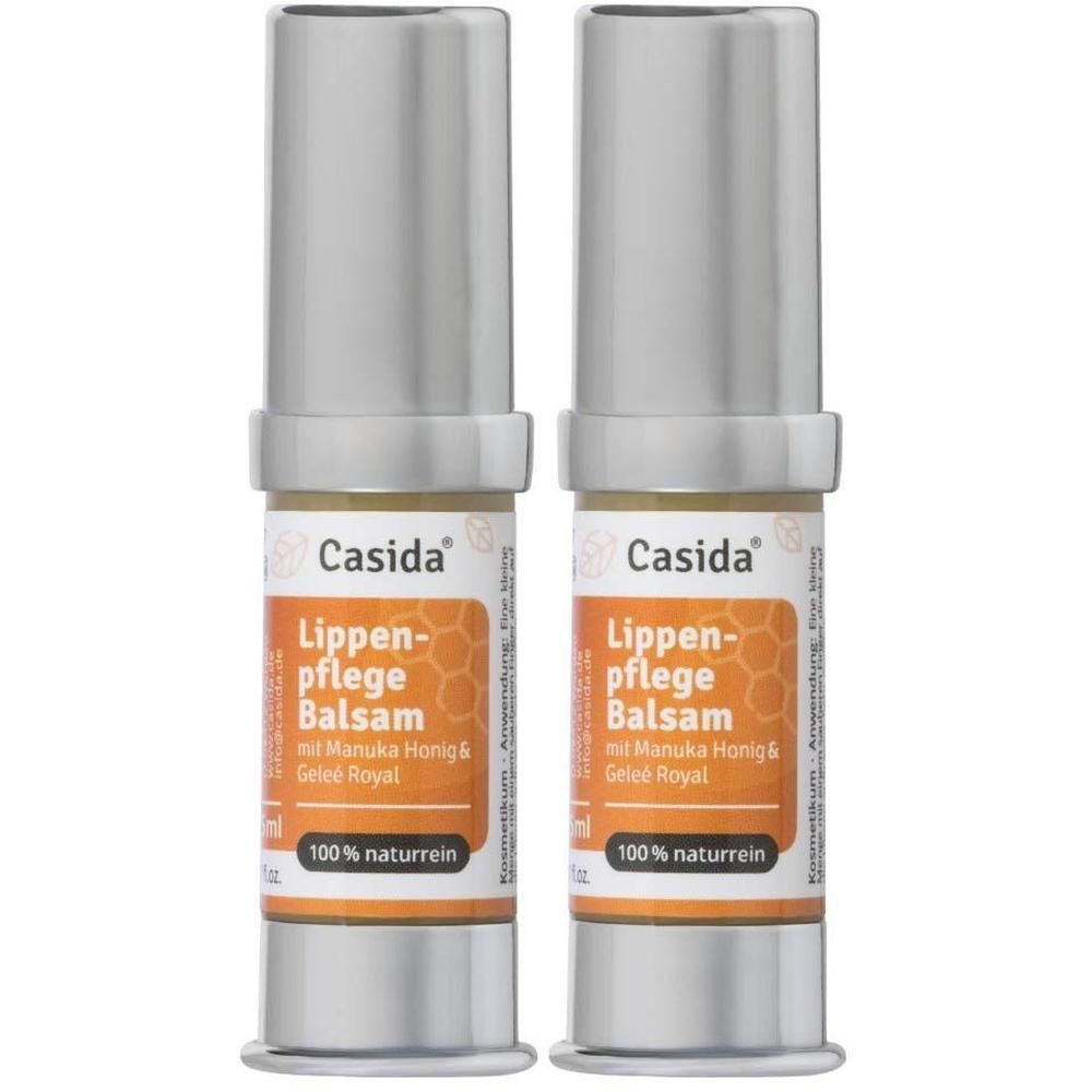 Lippenpflege Balsam mit Manuka Honig+Gelee Royal 2x 2x5 ml