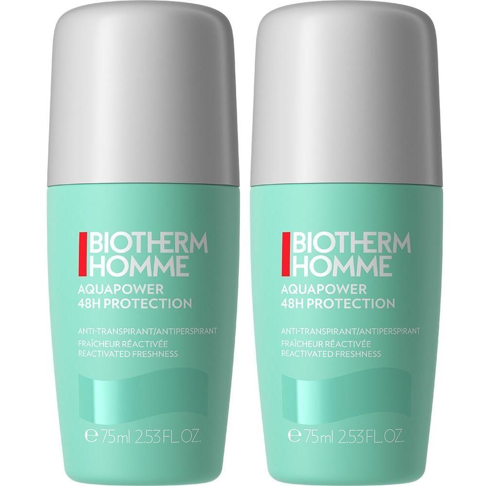 Biotherm Aquapower 48h Deo Roll-on 2x 2x75 ml Stifte