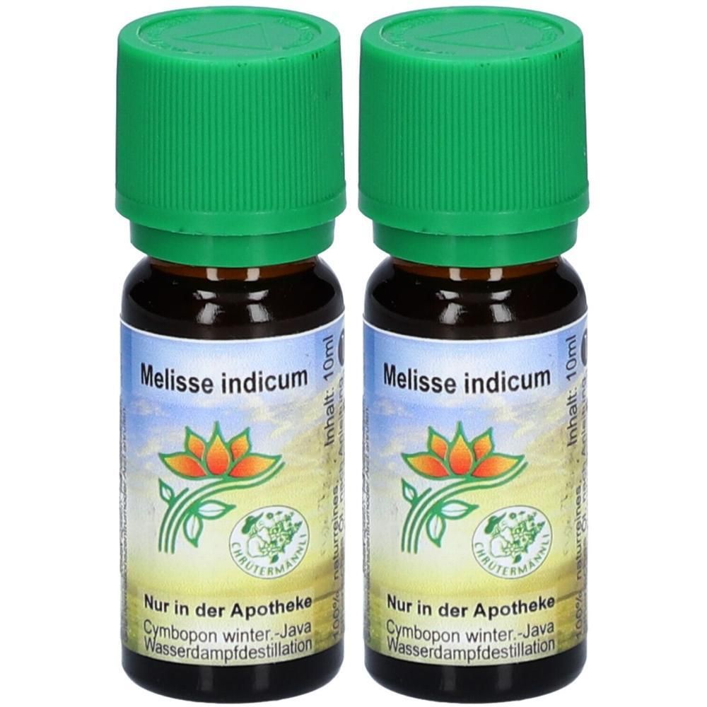 Melissen ÖL indicum Chrütermännli 2x 2x10 ml Ätherisches Öl