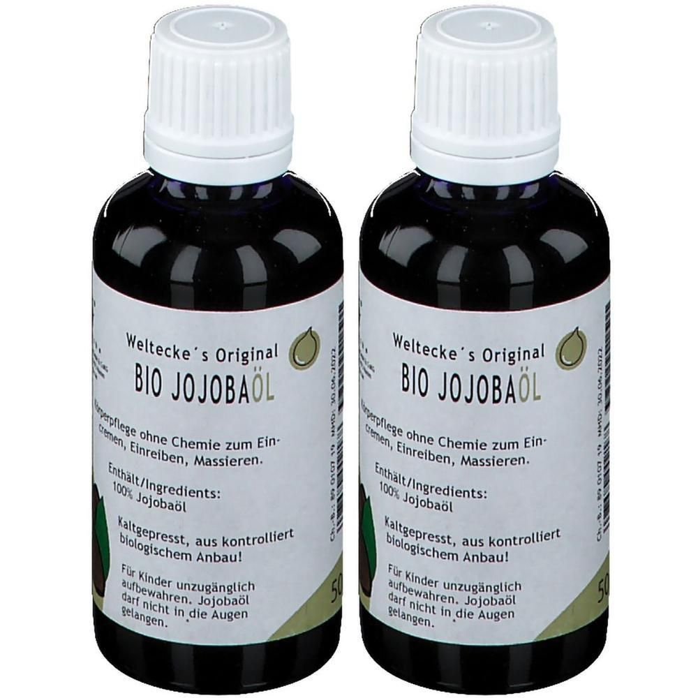 Jojoba ÖL 2x 2x50 ml Öl