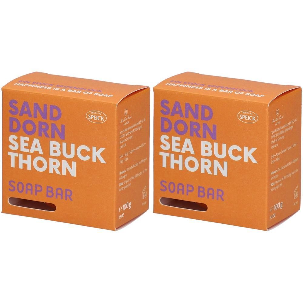 Soap BAR Sanddorn 2x 2x100 g Seife