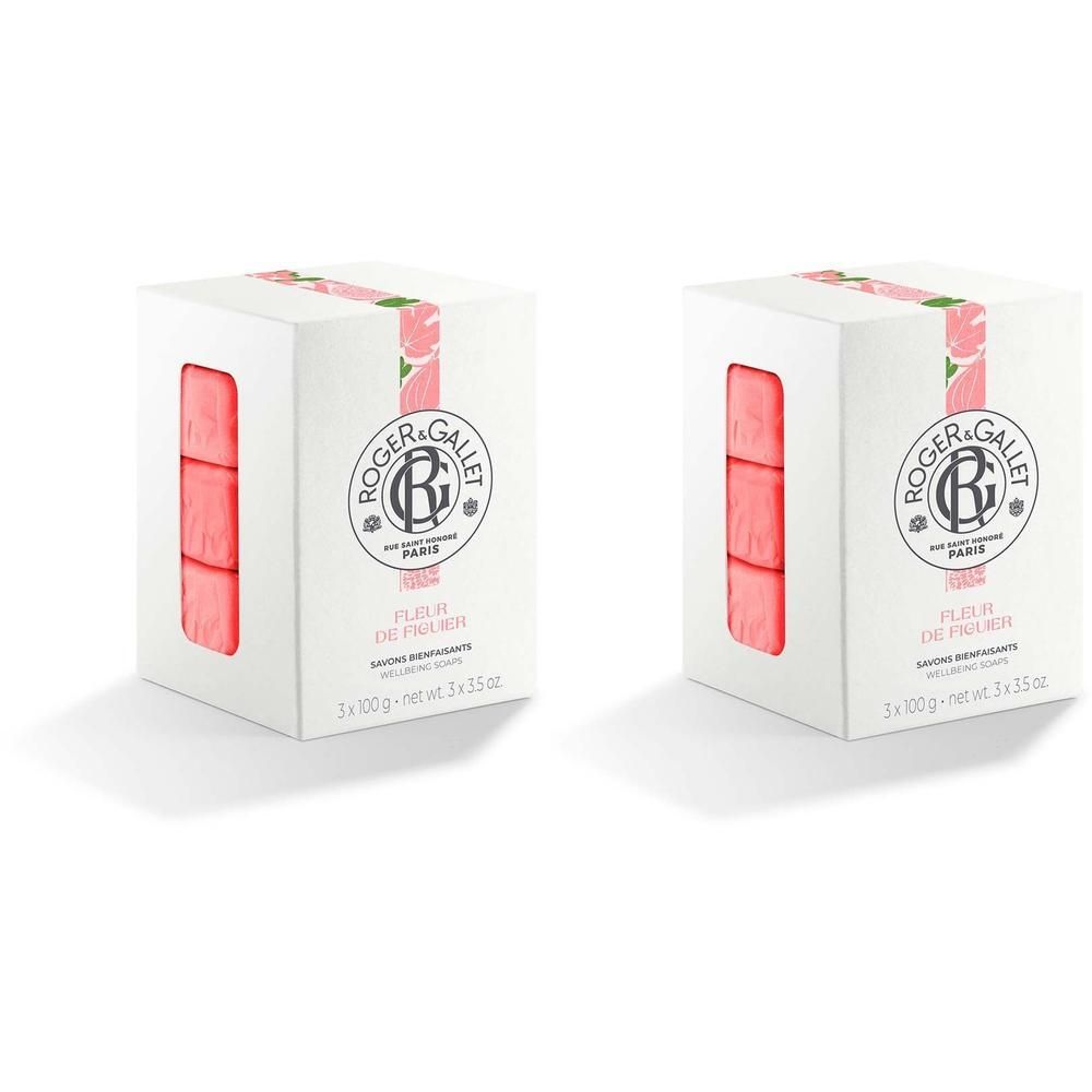 R&G Fleur de Figuier Wohlfühl-Seifencoffret 2x 2x3x100 g Seife