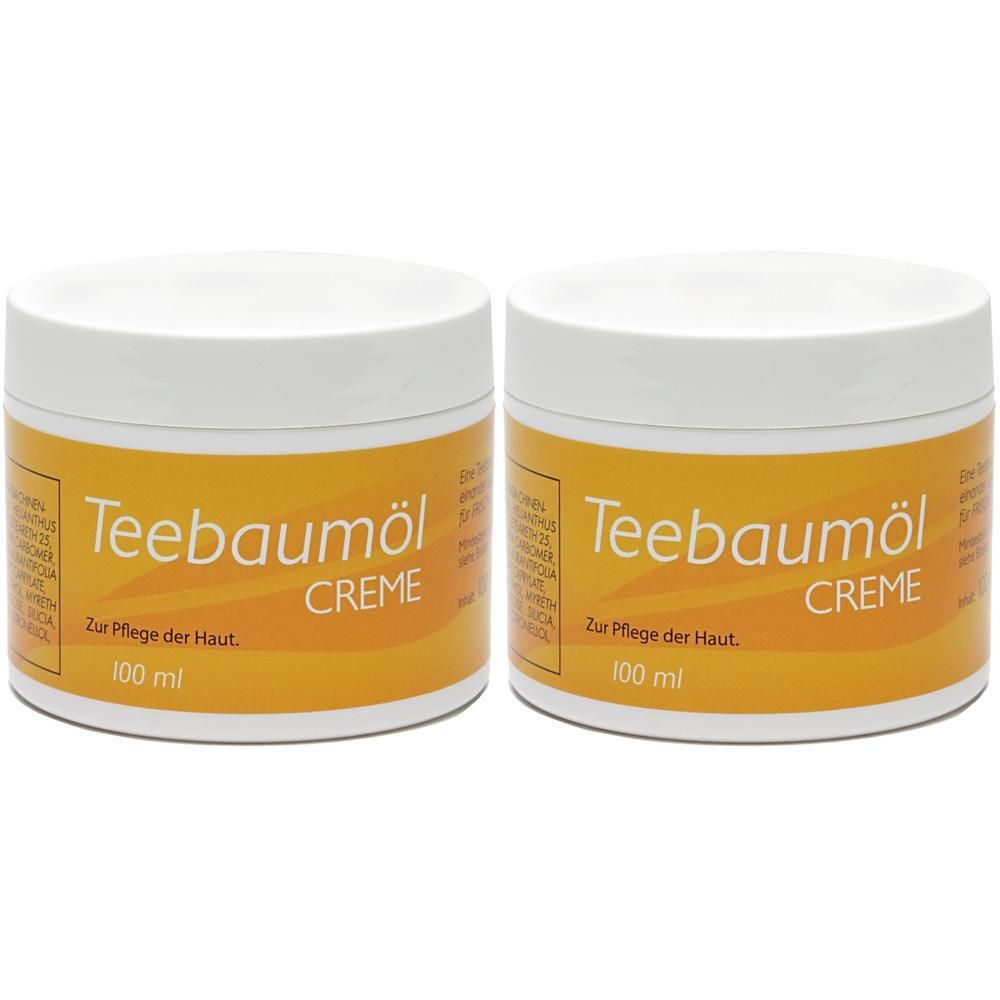 Teebaum Creme mit Propolis 2x 2x100 ml