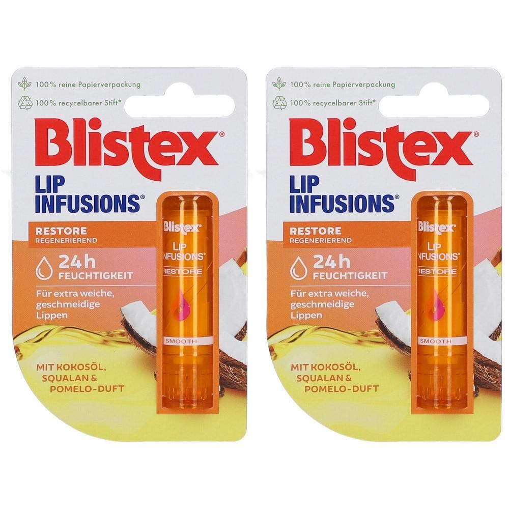 Blistex Lip Infusions Restore Stift 2x 2x3,7 g Stifte
