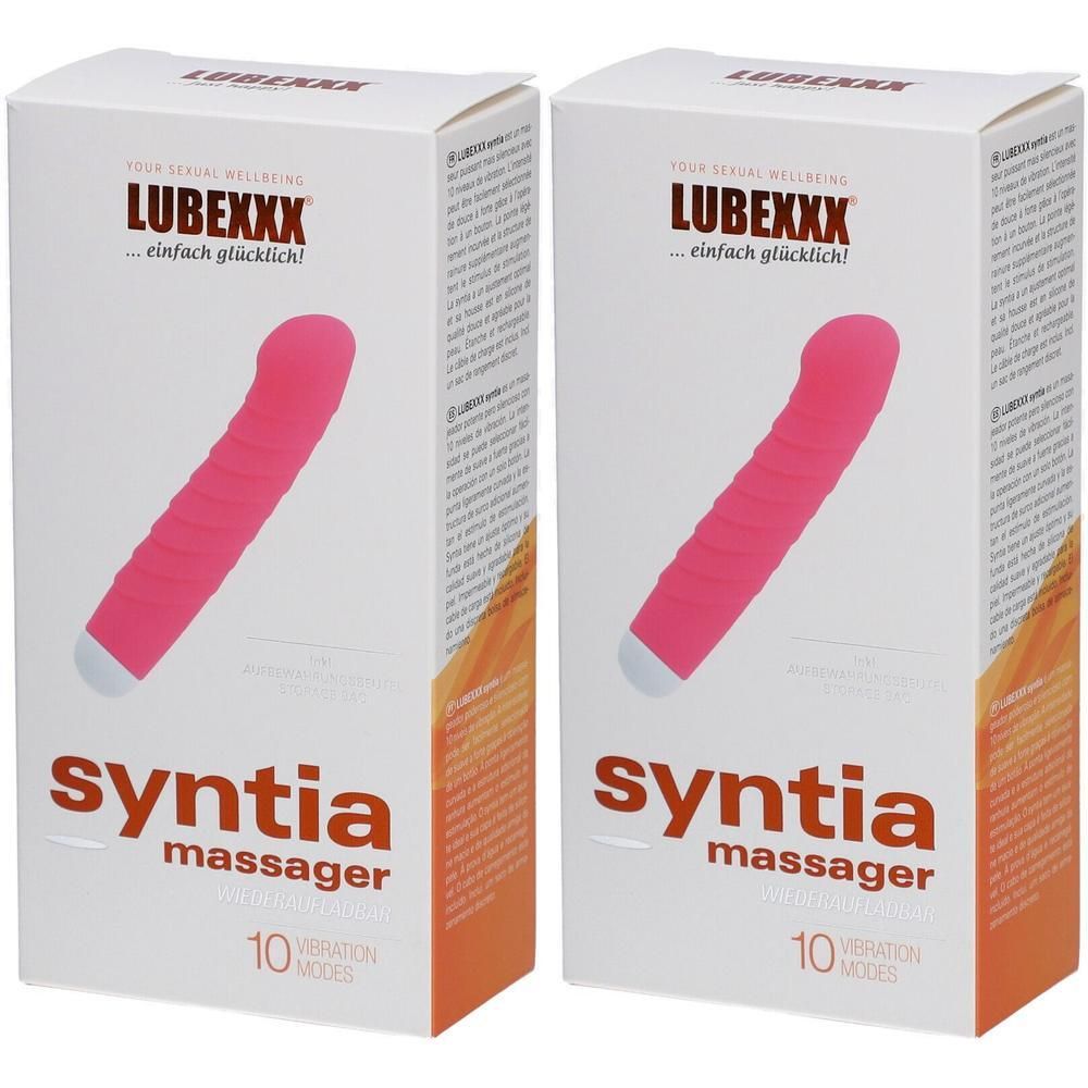 Lubexxx Syntia Vibrationsmassager rechargeable 2x 2x1 St
