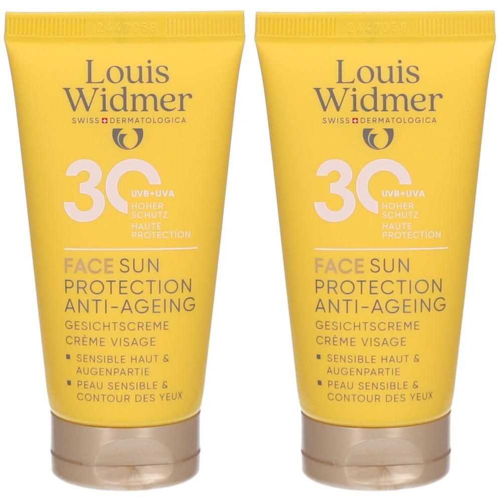 Widmer Sun Face Protection Anti-Age UV 30 l.P. 2x 2x50 ml Creme