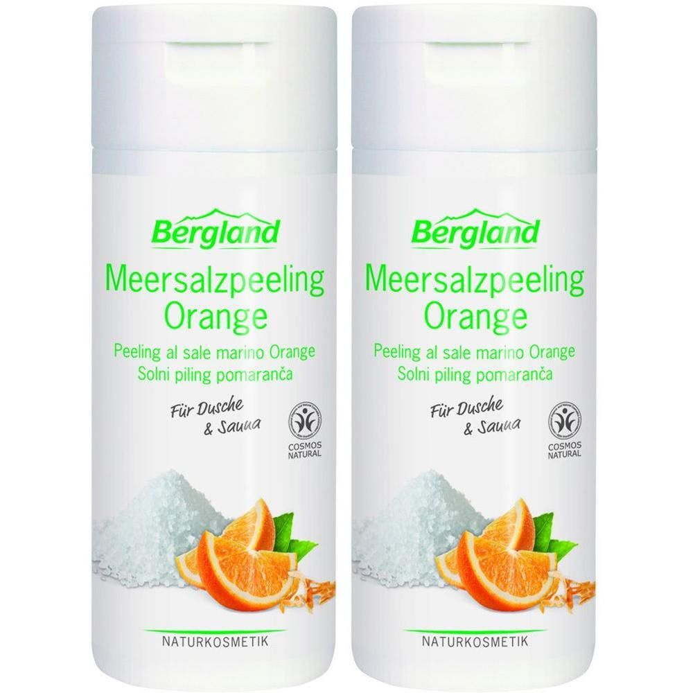 Meersalzpeeling Orange 2x 2x1 St Bad