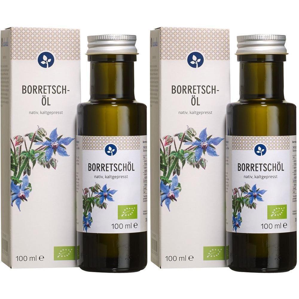 Borretschöl BIO 2x 2x100 ml Öl