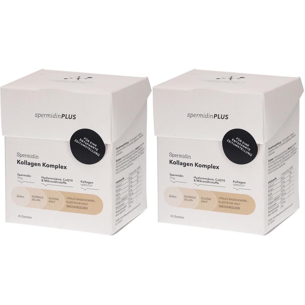 Spermidin Kollagen Komplex Sachets 2x 2x30x5,5 g Beutel