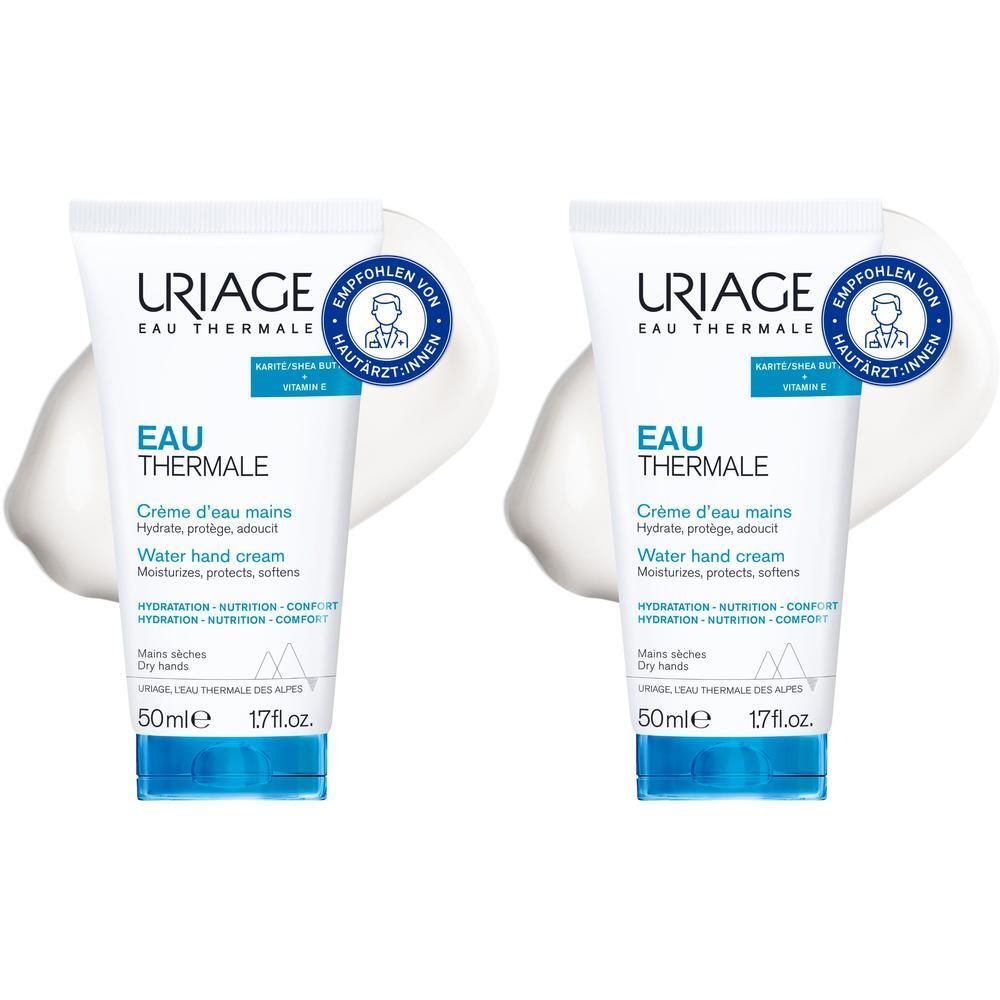 Uriage Hydro-Aktiv Handcreme 2x 2x50 ml Creme